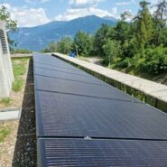 PV-Anlage auf Gründächern – Unterkonstruktion von Contec AG für stabile und nachhaltige Solarinstallation.