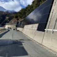 Winterstromproduktion an Infrastrukturbauten (Stützmauer) bei Punt Dal Gall – Beitrag zur Versorgungssicherheit in der Schweiz.